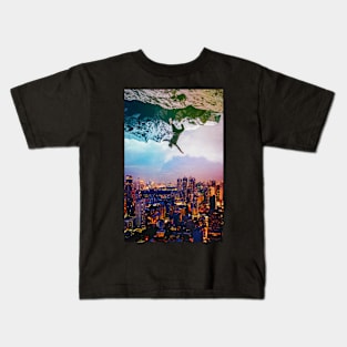 Falling Above Kids T-Shirt